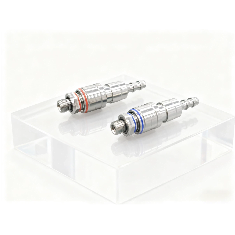 UQD-02水冷快接直插式插头G1/8蚂蚁