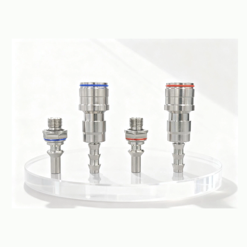 UQD-02水冷快接直插式插头G1/8蚂蚁